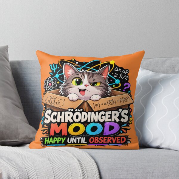 Item preview, Schrodinger’s Mood Happy Until Observed designed and sold by PixoNest.