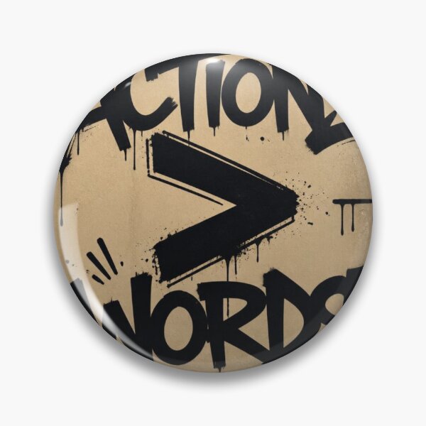 Item preview, Actions Speak Louder Than Words Graffiti designed and sold by Lespribos .