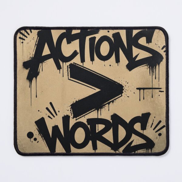 Item preview, Actions Speak Louder Than Words Graffiti designed and sold by Lespribos .