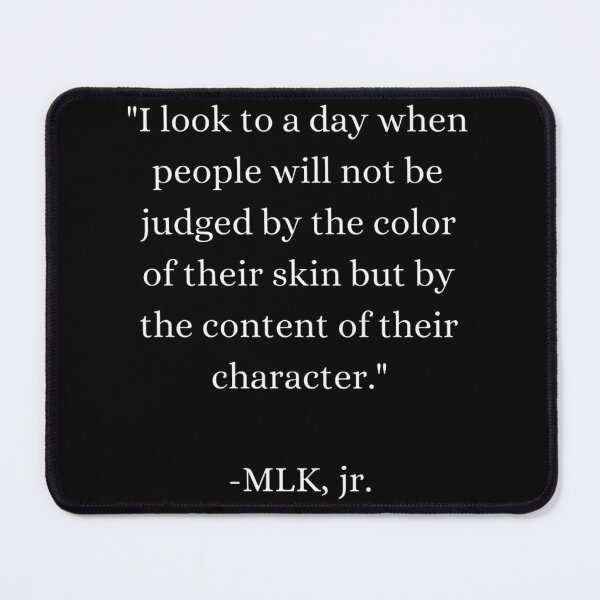 Item preview, Inspirational Martin Luther King Jr. Quote Design Celebrating Peace and Equality designed and sold by Gamerjam123.