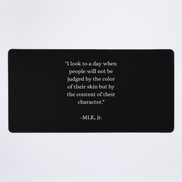 Item preview, Inspirational Martin Luther King Jr. Quote Design Celebrating Peace and Equality designed and sold by Gamerjam123.