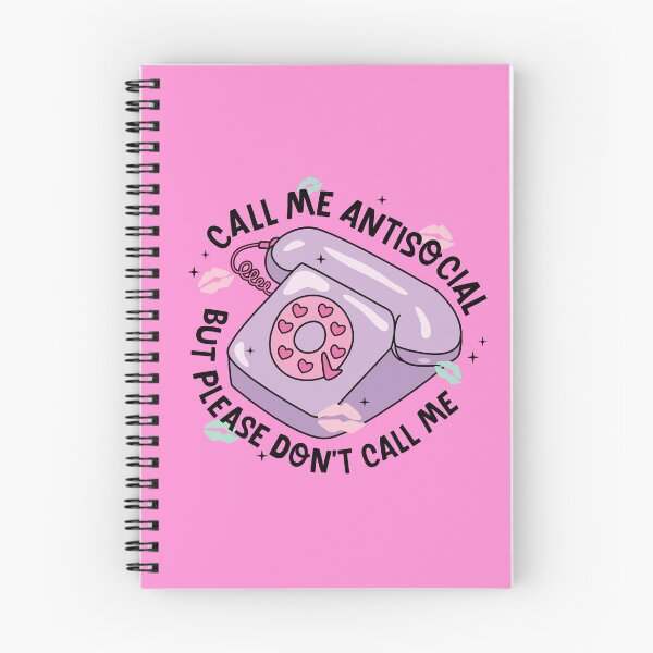 Item preview, Call Me Antisocial, But Please Don't Call Me designed and sold by The Inspo Edit.
