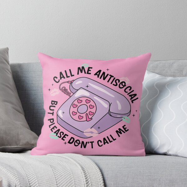 Item preview, Call Me Antisocial, But Please Don't Call Me designed and sold by The Inspo Edit.