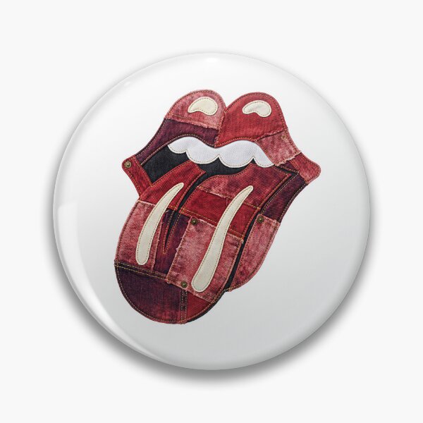 Item preview, Patchwork Rolling Stones Tongue Logo designed and sold by TOM JACK.