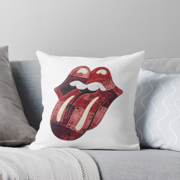 Item preview, Patchwork Rolling Stones Tongue Logo designed and sold by TOM JACK.