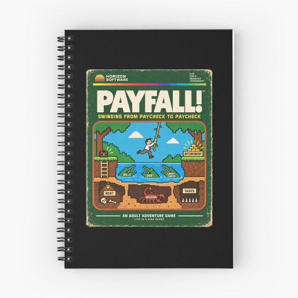 Item preview, Payfall — Swinging From Paycheck to Paycheck designed and sold by OriginalGamer55.