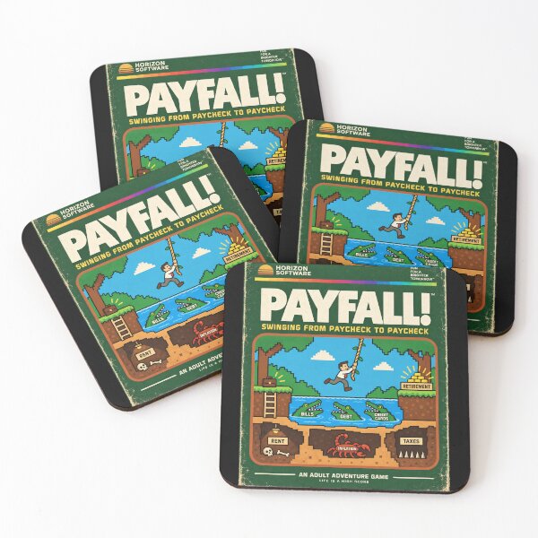 Item preview, Payfall — Swinging From Paycheck to Paycheck designed and sold by OriginalGamer55.