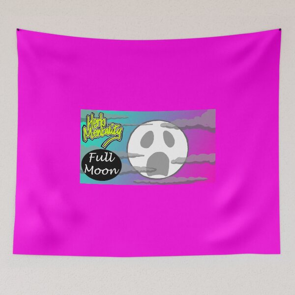 Item preview, Full Moon (mauve) designed and sold by Herb-Mentality.