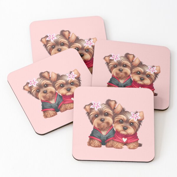 Item preview, Cute Yorkie puppies designed and sold by stormk10.