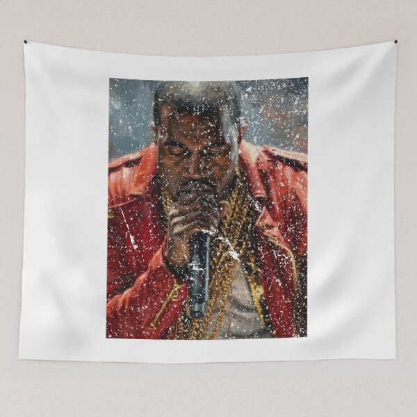 Item preview, Kanye West Oil Painting  designed and sold by omorrowsgStudio.