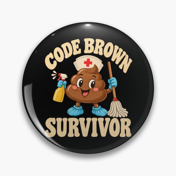 Item preview, Code Brown Survivor designed and sold by CelidaBonde.