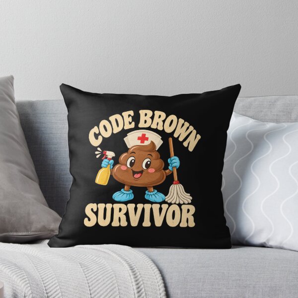 Item preview, Code Brown Survivor designed and sold by CelidaBonde.
