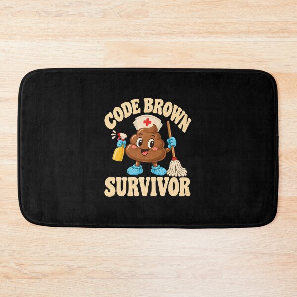 Item preview, Code Brown Survivor designed and sold by CelidaBonde.