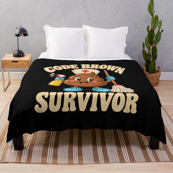 Item preview, Code Brown Survivor designed and sold by CelidaBonde.