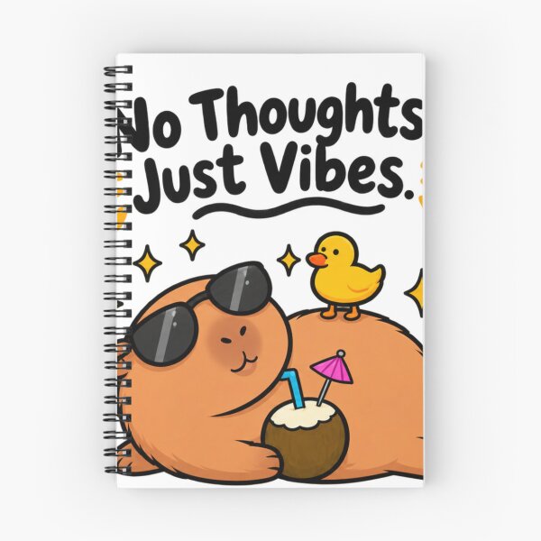 Item preview, Chill Capybara with Sunglasses and Duck – Cute Summer Vacation Coconut Drink Sticker designed and sold by Anstickerrr.