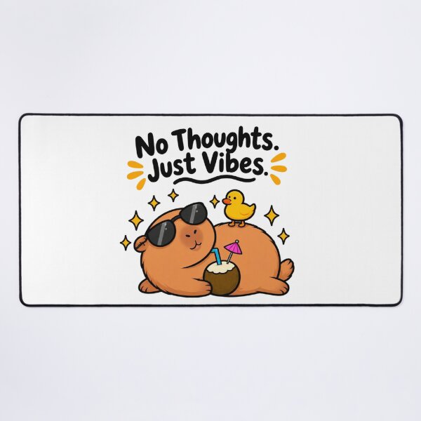 Item preview, Chill Capybara with Sunglasses and Duck – Cute Summer Vacation Coconut Drink Sticker designed and sold by Anstickerrr.