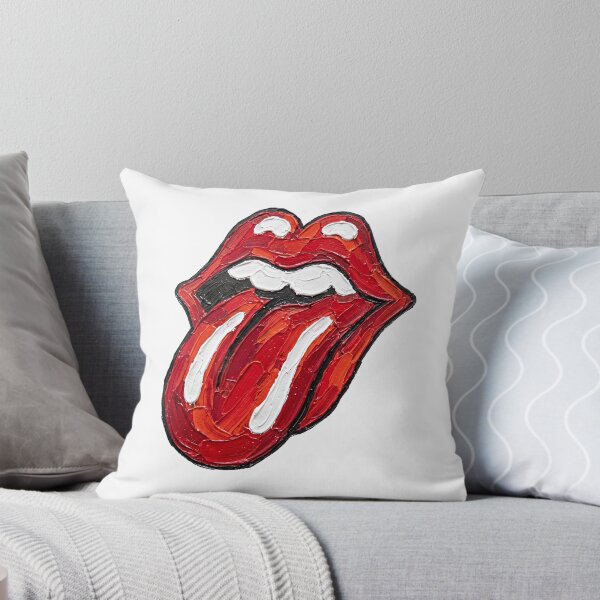 Item preview, oil painting Rolling Stones Tongue Logo designed and sold by TOM JACK.