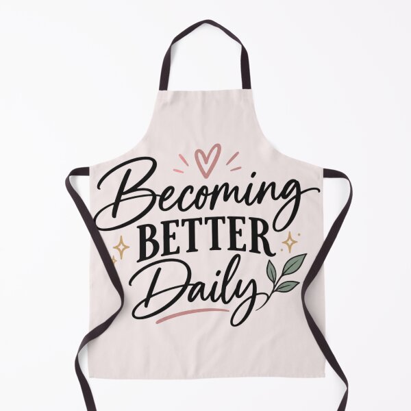 Item preview, Becoming Better Daily – Motivational Self Improvement Quote designed and sold by Sanika arts .
