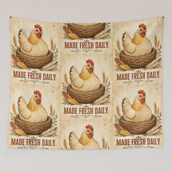 Item preview, Made Fresh Daily Chicken designed and sold by Jessica Hutcheson.