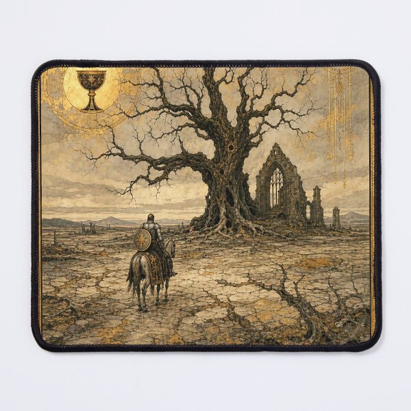 Item preview, The Blighted Earth: Sir Gawain in the Wasteland designed and sold by Stoneflower-Art.