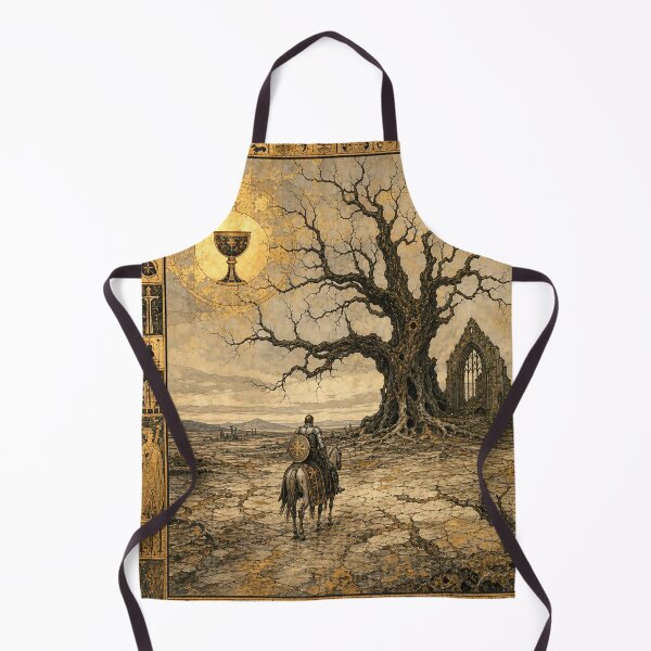 Item preview, The Blighted Earth: Sir Gawain in the Wasteland designed and sold by Stoneflower-Art.