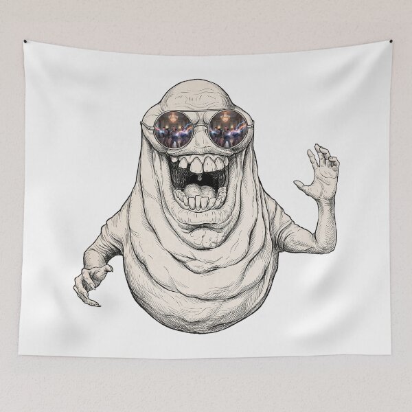 Artikelvorschau, Slimer Ghostbusters Proton Stream Reflection entworfen und verkauft von Bad-Decisions-Designs.