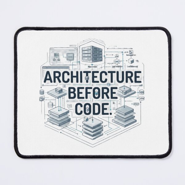Item preview, Architecture Before Code Software Engineer Computer Science Design designed and sold by Amr Darwish Graphic designer.