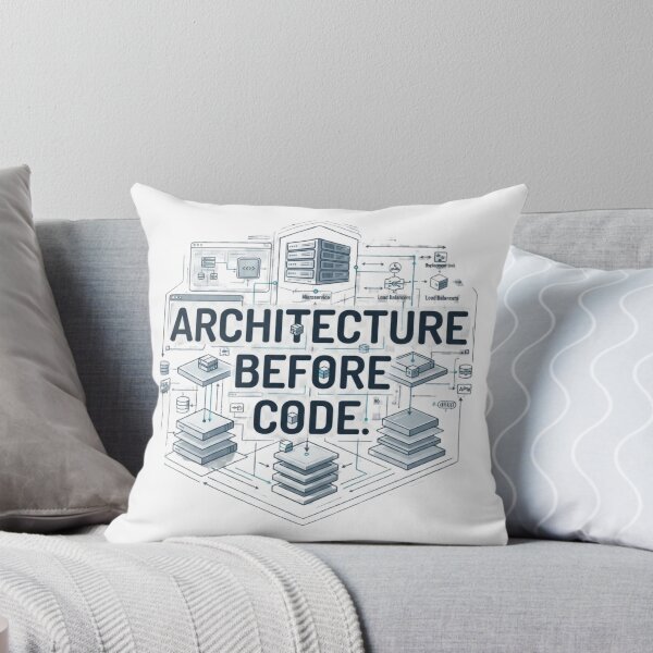 Item preview, Architecture Before Code Software Engineer Computer Science Design designed and sold by Amr Darwish Graphic designer.