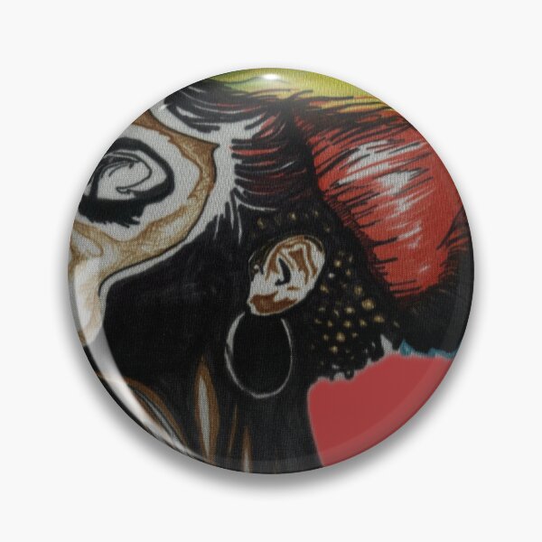 Item preview, Afro woman designed and sold by FireCreationz.