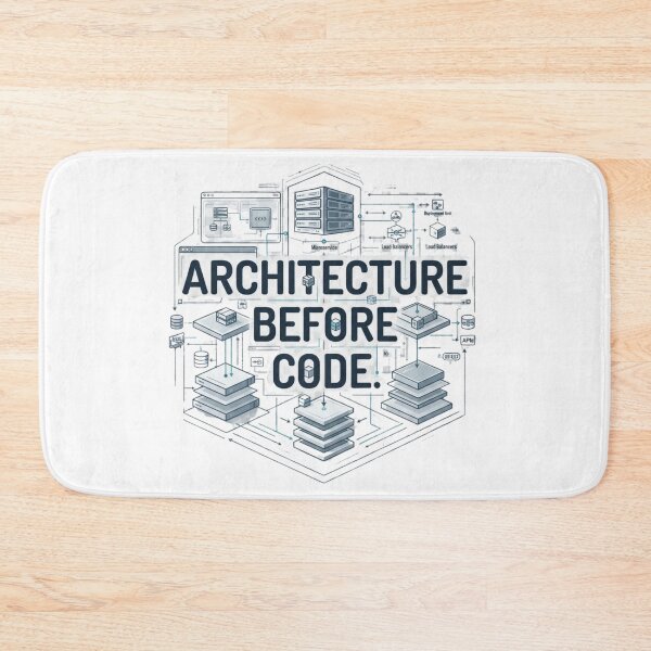 Item preview, Architecture Before Code Software Engineer Computer Science Design designed and sold by Amr Darwish Graphic designer.