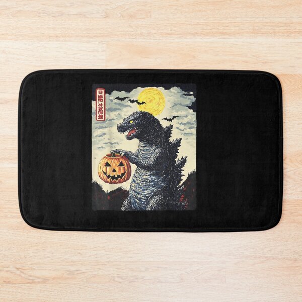 Item preview, Funny Vintage Japanese Monster Pumpkin Spooky Fall designed and sold by Szartstudios.