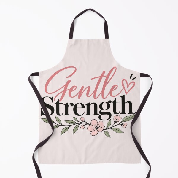 Item preview, Gentle Strength – Inspirational Self Love & Inner Strength Floral Quote designed and sold by Sanika arts .