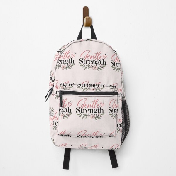 Item preview, Gentle Strength – Inspirational Self Love & Inner Strength Floral Quote designed and sold by Sanika arts .