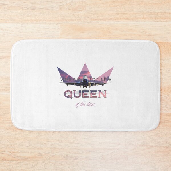 Item preview, Make Way for the Queen of the Skies Airplane Design with Crown Illustration designed and sold by The Zenless System.