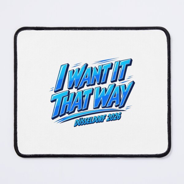 Item preview, I Want It That Way Düsseldorf 2026, Into The Millennium designed and sold by HoneyMonday.