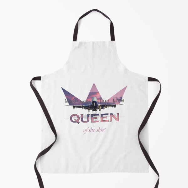 Item preview, Make Way for the Queen of the Skies Airplane Design with Crown Illustration designed and sold by The Zenless System.