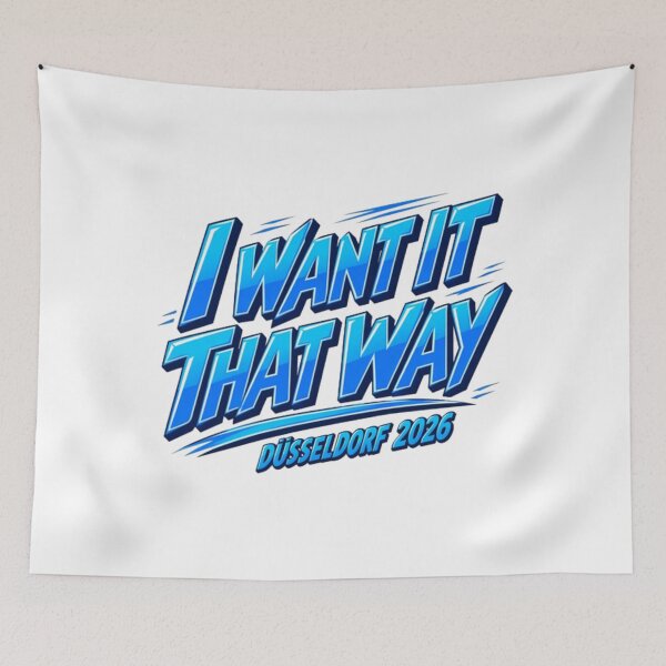 Item preview, I Want It That Way Düsseldorf 2026, Into The Millennium designed and sold by HoneyMonday.
