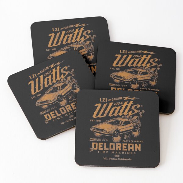 Item preview, Retro Sci‑Fi and Pop Culture Fusion – DeLorean Time Machines designed and sold by WATEKE.