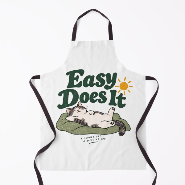 Item preview, Easy Does It – Cute Relaxing Cat Recovery Design designed and sold by GentleRecovery.
