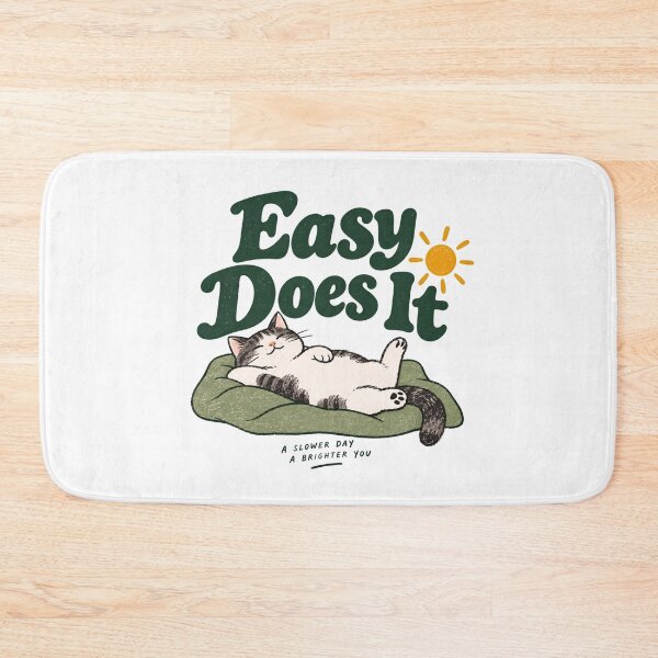Item preview, Easy Does It – Cute Relaxing Cat Recovery Design designed and sold by GentleRecovery.