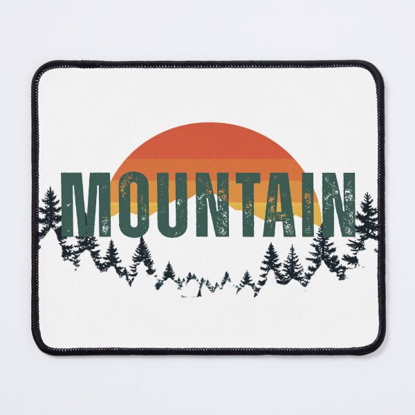 Item preview, Retro Mountains designed and sold by The HR ArtExpo.