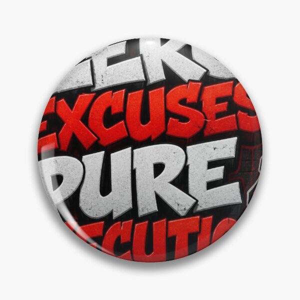 Item preview, Zero Excuses Pure Execution Streetwear designed and sold by Lespribos .
