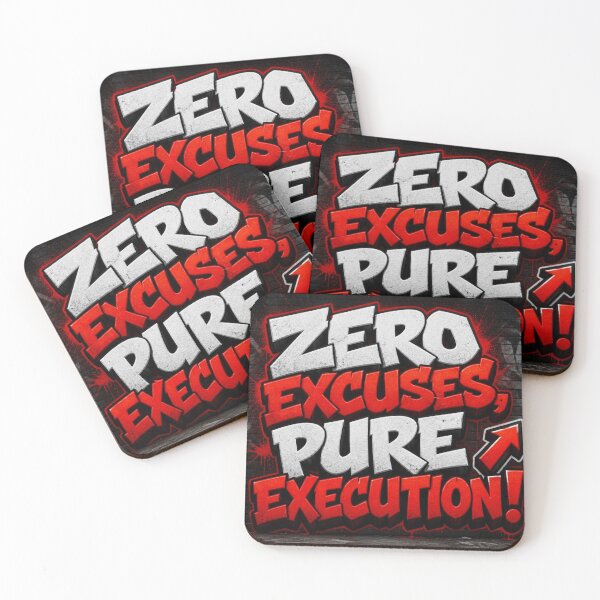 Item preview, Zero Excuses Pure Execution Streetwear designed and sold by Lespribos .