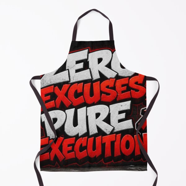 Item preview, Zero Excuses Pure Execution Streetwear designed and sold by Lespribos .