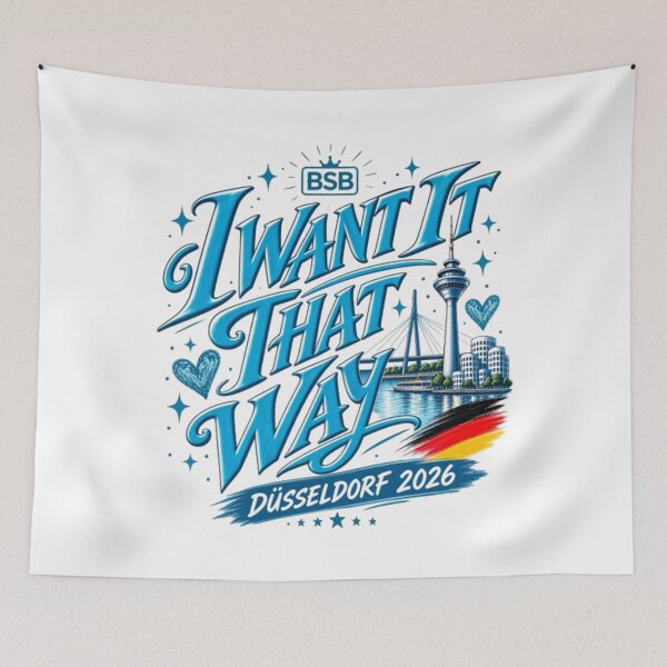 Item preview, I Want It That Way - Düsseldorf 2026 Concert designed and sold by HoneyMonday.