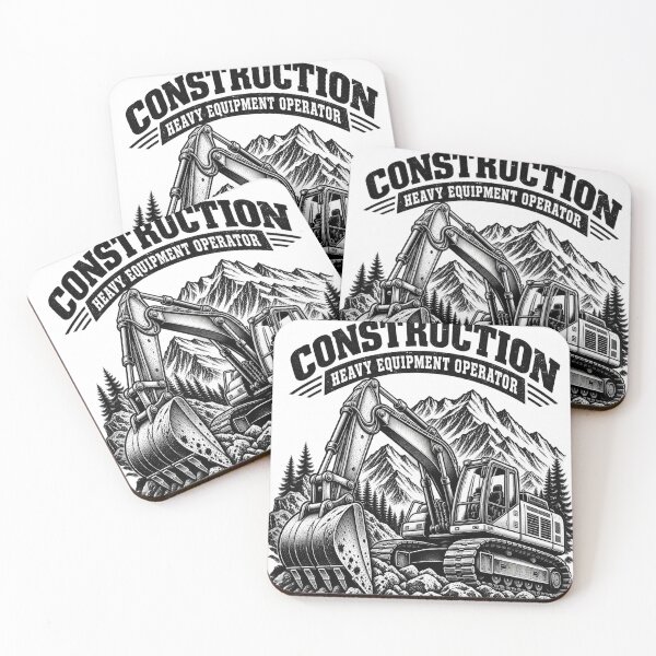 Item preview, Construction Heavy Equipment Operator – Excavator designed and sold by rachidloucif.