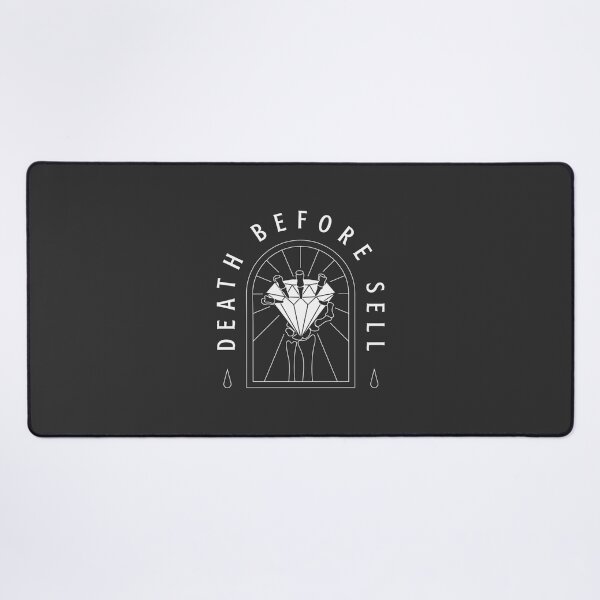 Item preview, Death Before Sell - Diamond Hands Crypto Motivational Design designed and sold by Ezarok.