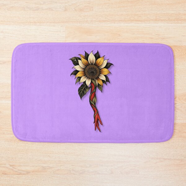 Item preview, Dark Cottagecore Sunflower & Witchy Red Hand Vintage Tattoo Art designed and sold by YOFANTZ!.