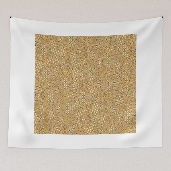 Item preview, hexagonal mosaic designed and sold by ritusdesigns.
