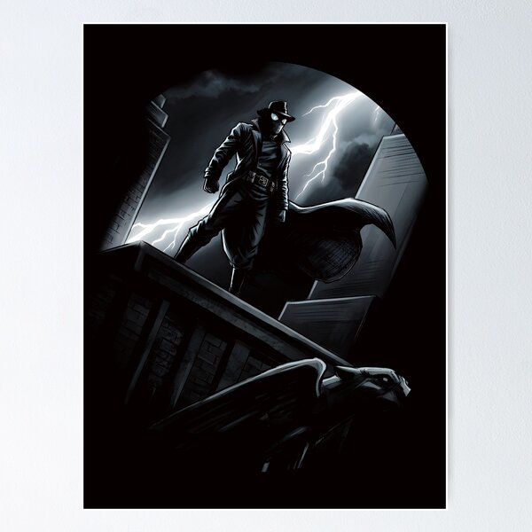 Item preview, Spider-Man Noir designed and sold by MikeMoreArt.